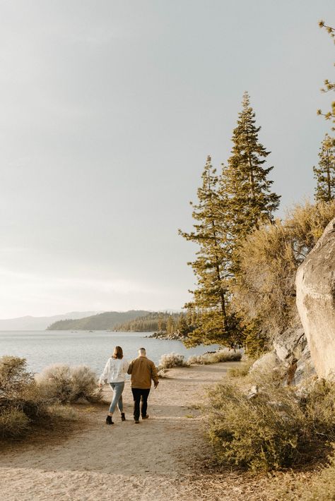 Tahoe Engagement Shoot, Lake Tahoe Family Pictures, Mountain Lake Engagement Photos, Lake Tahoe Photoshoot, Lake Tahoe Engagement Photos, Winter Maternity Photos, Lake Engagement Photos, North Lake Tahoe, Sierra Nevada Mountains