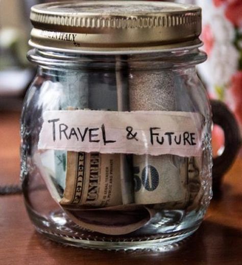 Travel&future By Rachel Yeo. #Travel #plans #SaveUp #TravelTheWorld #Future http://www.pinterest.com/rachiedalonelyg/ Saving Jar Aesthetic, Saving Asthetic Picture, Money Saving Asethic, Money Jar Aesthetic, Savings Aesthetic, Save Money Aesthetic, Saving Aesthetic, Saving For Travel, Saving Money Aesthetic