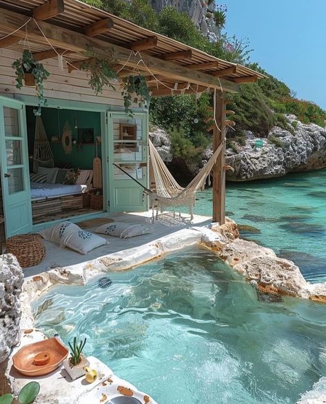 Dream Beach Houses, Dream Life House, Pretty Landscapes, Dream House Rooms, Dream Beach, Dream Holiday, Dream Rooms, Dream House Decor, Dream Houses