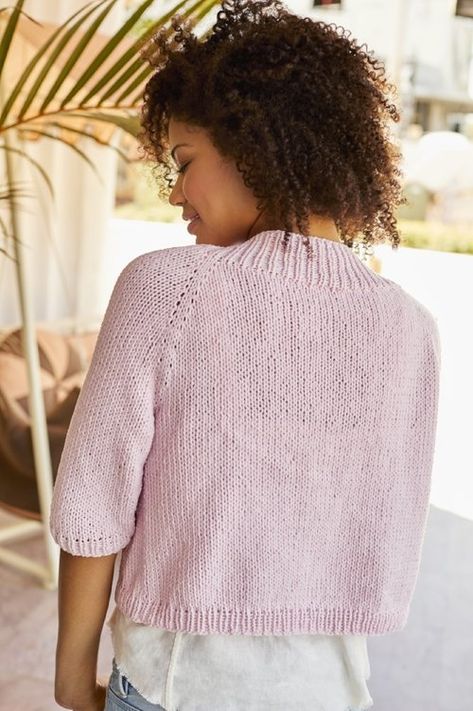 Raglan Cardigan, Free Knitting Patterns For Women, Ladies Cardigan Knitting Patterns, Summer Knitting Patterns, Bolero Pattern, Knit Cardigan Pattern, Trend Fabrics, Summer Cardigan, Knitting Patterns Free Cardigans