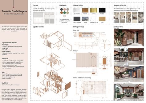 Interior Design Portfolio Examples, Interior Architecture Presentation, Interior Architecture Portfolio, Portfolio D'architecture, Interior Design Presentation Boards, Interior Presentation, Interior Design Portfolio Layout, Interior Design Sketchbook, Architecture Design Presentation