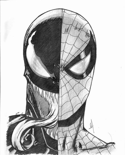 “My spider sense is tingling.” - Spiderman / Venom from Marvel Comics. • Graphite pencils on 8 1/4" x 11" sketch pad. ► Get my app for exclusive content! "Aaron Manriquez Illustration" Now on Play Store & App Store • facebook.com/aaronm.illustration • instagram.com/aaronmanriquez.illustration • twitter.com/am_illustra ▲ Online shop at society6.com/aaronmanriquez Marvel Drawings Pencil, Spider Sense, Spiderman Sketches, Marvel Art Drawings, Marvel Comics Artwork, Avengers Drawings, Spiderman Venom, Comic Art Sketch, Spiderman Drawing