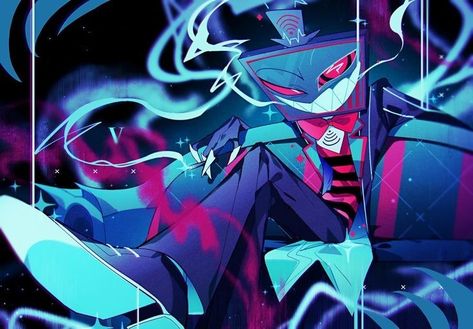 Vox from hazbin hotel...why he kinda fine Vox Fanart, Vox Hazbin Hotel, Vox Hazbin, Monster Hotel, How To Look Handsome, Vivziepop Hazbin Hotel, Samsung Tvs, Hotel Art, 영감을 주는 캐릭터