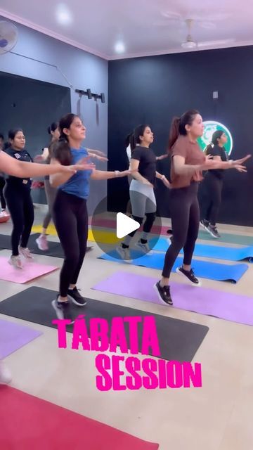 Tabata Workouts Fat Burning, Cardio No Equipment, Hiit Workouts Fat Burning, Hiit Workout Videos, Fat Burning Cardio, Hiit Cardio Workouts, Hit The Floor, Tabata Workouts, Wednesday Workout