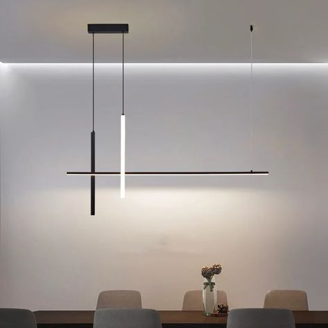 60.55US $ 65% OFF|Modern Black Chandelier Dining Room | Modern Dining Table Minimalist Lights - Modern - Aliexpress Minimalist Kitchen Lighting, Silicone Lamp, Semi Flush Mount Chandelier, Minimalist Chandelier, Hanging Lights Kitchen, Table Dining Room, Lighting Decor, White Pendant Light, Suspension Design