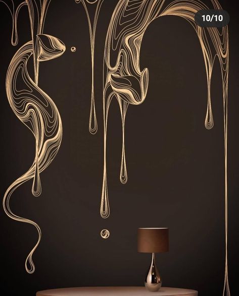 Art Deco Mural, Mural Art Design, Driftwood Art Diy, Modern Mural, Ceiling Murals, Jewelry Wall, Wall Murals Painted, Wall Painting Decor, Wall Drawing