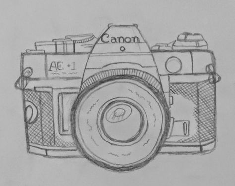 // Fleur.pinterest ❁ Camera Drawing Sketches, Camera Doodle, Camera Drawing, Pencil Drawings Easy, Doodle Art Designs, Sketches Easy, Easy Drawing, Cute Easy Drawings, Doodle Art