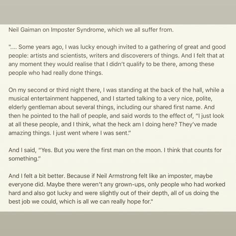 Assorted Thoughts On Impostor Syndrome, Gathered In A Bouquet Syndrome Quotes, Impostor Syndrome, Imposter Syndrome, Flirting Moves, Neil Gaiman, Dating After Divorce, I Need To Know, Dating Humor, Screenwriting