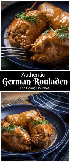 German Rouladen, Rouladen Recipe, German Food Authentic, European Food, German Food, Beef Dishes, Meat Dishes, Main Meals, International Recipes