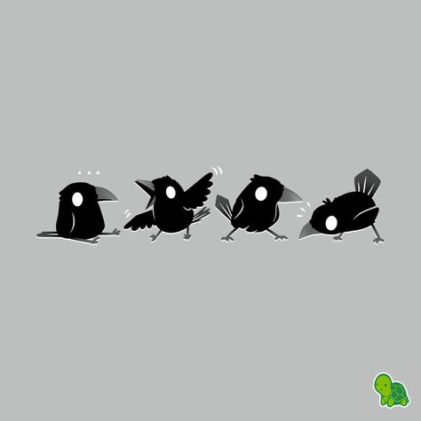 crow-cabulary experts 🪶 Cute Crow, Group Of Crows, Crow Pictures, Crows Drawing, The Crows, Crow Art, Black Birds, Crows Ravens, Cute Animal Drawings