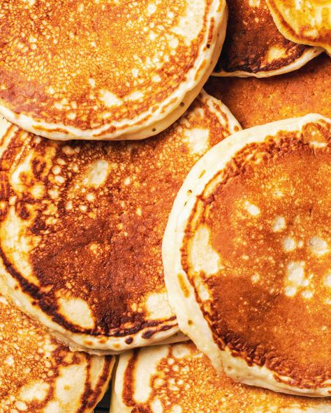 Pancakes Bacon And Eggs, Eggnog Pancakes Recipe, Eggnog Pancakes, Savoury Pancake Recipe, Turkey Tenderloin Recipes, Breakfast Egg Bake, Stuffed Pancakes, Pancakes Bacon, Freeze Pancakes