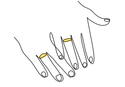 One continuous line drawing of male and female hands showing engagement rings. Happy young couple love marriage symbol. Ring exchange drawn by hand picture silhouette. Vector illustration Marriage Illustration, Marriage Drawing, Marriage Symbol, Marriage Symbols, One Continuous Line Drawing, Hand Drawn Invitation, Hands With Rings, Ring Sketch, Ring Logo