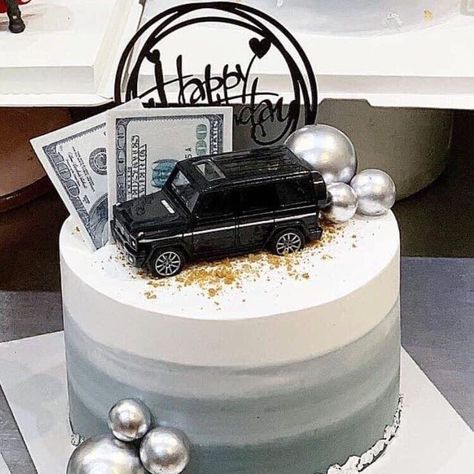 Car Birthday Cake For Men, Car Cakes For Men Birthdays, Car Theme Cake For Men, Cake For Husband Birthday, Birthday Cake For Papa, Cake For Father, Car Cakes For Men, Easter Desserts Cake, 50th Birthday Cakes For Men