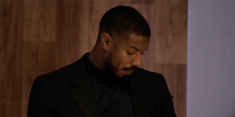 Michael B Jordan Icon, Black Male Face Claims, Male Face Claims Gif, Face Claims Gif, Male Face Claims, Michael Bakari Jordan, Scene Gif, Jordan Love, Assassins Creed Art