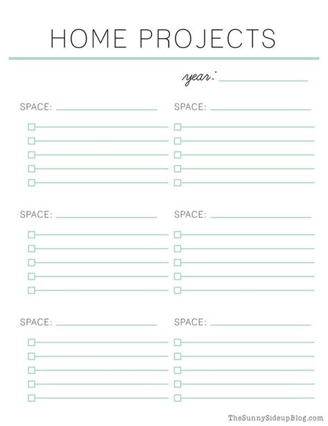 Zone Chore Chart (Sunny Side Up) Cleaning Checklist Template, Free Printables Organization, General Ideas, Project Organization, House Cleaning Checklist, Kids Cleaning, Printable Chart, Project List, Journal Writing Prompts