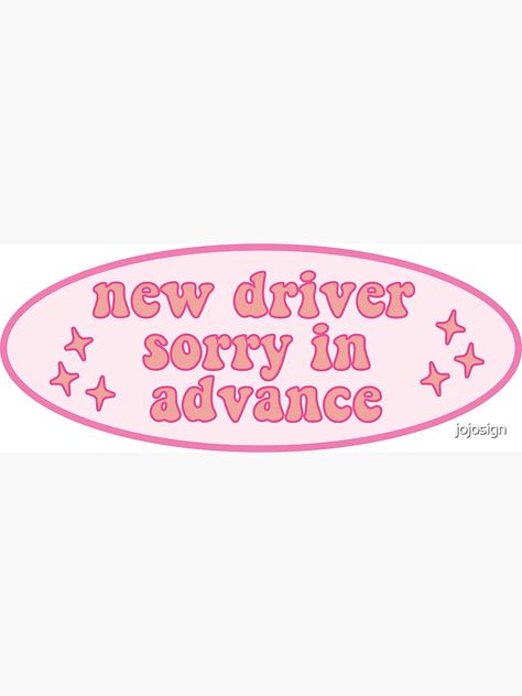 "Funny Student Driver Meme Signs For Car New Driver Bumper" Magnet for Sale by jojosign | Redbubble New Driver Quotes Funny, New Driver Quotes, Driver Quotes Funny, New Driver Sticker, Driver Quotes, Student Driver, Bumper Magnets, Work Fits, New Driver