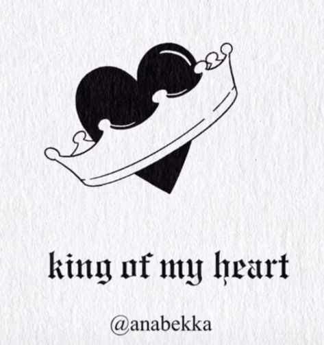 King Of My Heart Tattoo Taylor Swift, King Of My Heart Taylor Swift Tattoo, King Of My Heart Tattoo, Reputation Taylor Swift Doodles, Cute Taylor Swift Drawings Easy, Reputation Doodles, Taylor Swift Related Drawings, Heart With Crown Tattoo, King Of My Heart Taylor Swift