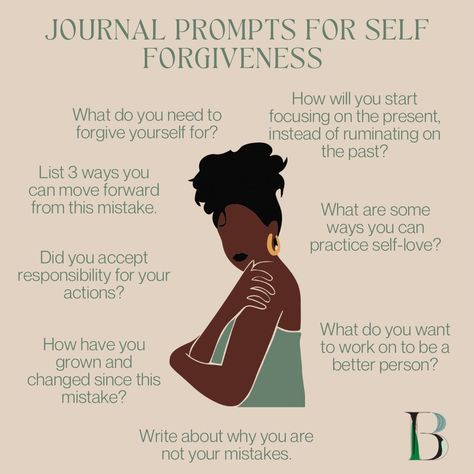 Journal Prompts Gratitude, Developement Personnel, Self Forgiveness, Mindfulness Journal Prompts, Healing Journaling, Daily Journal Prompts, Spiritual Journals, Inner Child Healing, Self Care Bullet Journal