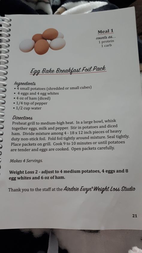 Ewyn Studios Recipes, Ewyn Recipes, Breakfast Egg Bake, Emily Bites, Ww Meals, Breakfast Ingredients, Small Potato, Breakfast Snacks, Baked Eggs