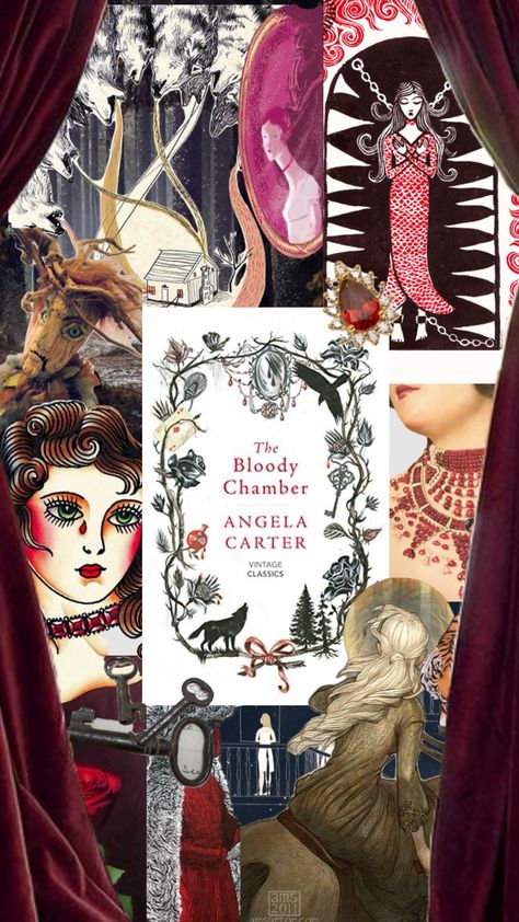 The Bloody Chamber by Angela Carter #thebloodychamber #angelacarter Angela Carter, Horror Video Games, Vintage Classics, Gothic Lolita, Art