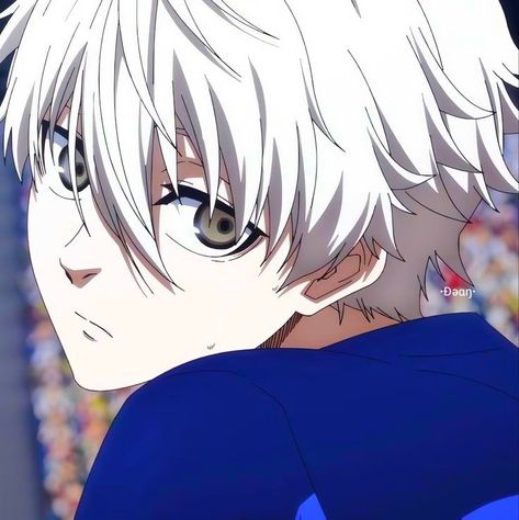 Nagi Seishiro Pfp Manga, Nagi Seishiro Icons Pfp, Nagi Pfp, Nagi Icon, Blue Lock Nagi, Nagi Blue Lock, Soccer Anime, Goal Celebration, Blue Lock Anime