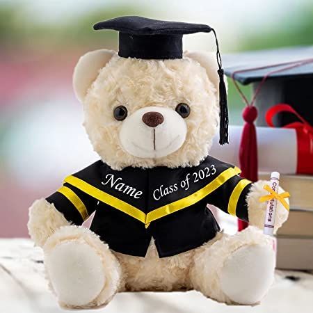 Kindergarten Graduation Gifts, Graduation Teddy Bear, Boyfriend Graduation Gift, Kindergarten Graduation Gift, Boy Graduation, Graduation Bear, Graduation Flowers, Personalised Teddy Bears, White Teddy Bear