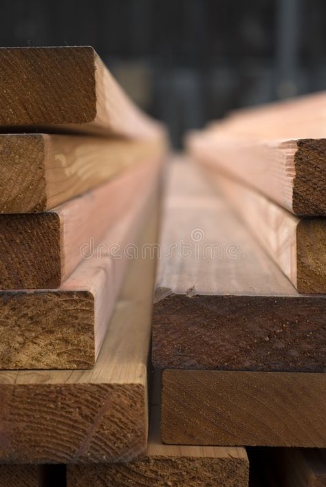 Redwood Lumber. Piled in a lumber yard , #Ad, #Lumber, #Redwood, #Piled, #yard, #lumber #ad Lumber Yard, Office Art, Photo Inspo, Lumber, Abstract Design, Design Ideas, Stock Images, Yard, Stock Photos