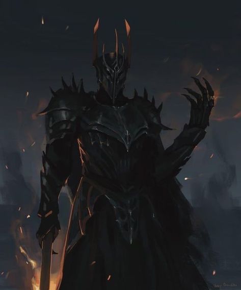 Elden Beast, Sauron Fanart, Sauron Lotr, Lord Sauron, The Dark Lord, Middle Earth Art, Dark Warrior, Villain Character, Tolkien Art