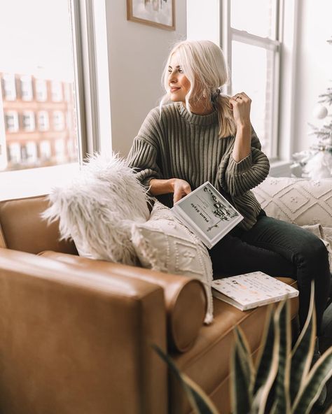 Kathleen Post on Instagram: “This morning I asked what you guys wanted to see more of in 2019 and I had an overwhelming number of requests for home decor! ✨ So let’s…” Kathleen Post, Uo Home, Lemon, Couch, Blonde, Branding, Reading, Instagram, Home Decor