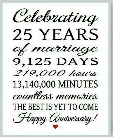 25 Years Anniversary Quotes, 25 Year Anniversary Quotes, 25 Year Wedding Anniversary, 25 Years Anniversary, 25 Year Anniversary Gift, Wedding Anniversary Quotes, 25 Year Anniversary, Silver Wedding Anniversary, The Best Is Yet To Come