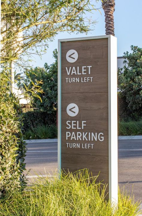 Sophisticated Coastal, Entrance Signage, Community Spaces, Manhattan Beach California, Park Signage, Pylon Sign, Signage Board, Wayfinding Signage Design, Office Signage