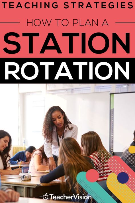 Want a more interactive classroom experience for your students? Try this teaching strategy! Design a station rotation model so you can try a new instructional approach this school year. #classroom #teachingstrategy #classroomstations Student Turn In Station, Station Teaching, Classroom Stations, Student Centered Classroom, Science Stations, Interactive Classroom, Professional Development For Teachers, Learning Targets, Learning Stations