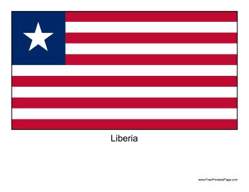 The flag of Liberia. Free to download and print Painted Stepping Stones, Liberia Flag, African Art Projects, Black Stuff, Signal Flags, Background Wallpaper For Photoshop, Liberia, Ivory Coast, The Flag