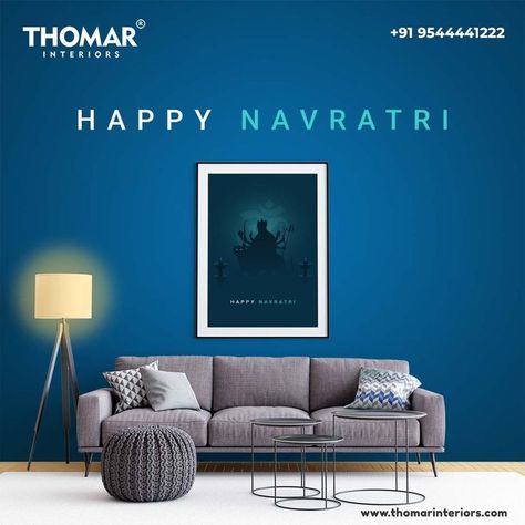 May the auspicious festival add more sparkle to your life. Happy Navratri. www.thomarinteriors.com . . . . #navratri #happynavratri #durga #durgapuja #festival #celevrations #homeinteriors #bestinteriors #moderninteriordesign #interiordecoration #bestdesigners #homesweethome #interiortrend #architecture #inspiration #luxury #interiorstyling #art #trivandrum #kochi #interiordesign #homedesign #thomarinteriors #thomar #bestinterior #kerala #kitchendesign #wadrobe Real Estate Marketing Design, Creative Advertising Design, Graphic Design Ads, Iconic Furniture, Architecture Inspiration, Happy Navratri, Social Media Design Graphics, Interior Trend, Creative Advertising