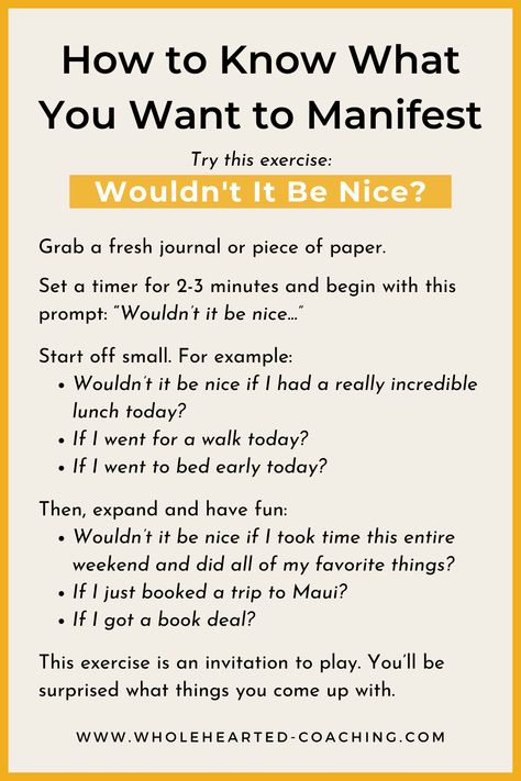 How To Manifest Correctly, How To Manifest What You Want Journal, Manifesting A Better Life, How To Know What I Want, How To Know What I Want In Life, Manifesting The Life I Want, Figure Out What You Want, How To Know What You Want In Life, How To Get What You Want