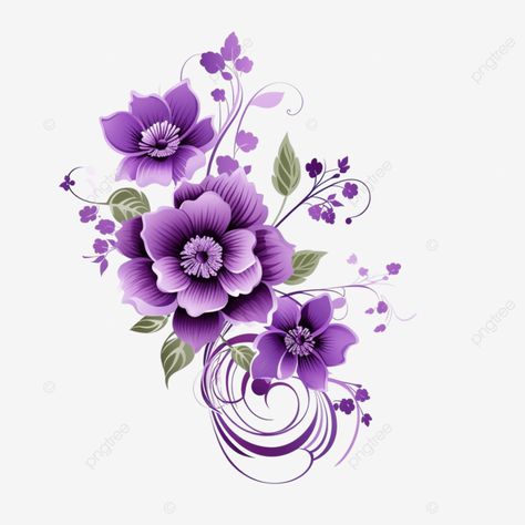 purple flower decorative free png Flowers Png Aesthetic, Map Creator, Graphic Png, Flower Icons, Png Aesthetic, Wedding Map, Transparent Image, Violet Flower, Purple Flower