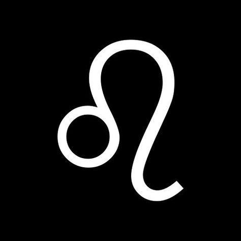 Leo Leo Sign Symbol, Leo Logo, Leo Symbol, Black Leo, Astrology Leo, Leo Sign, Leo Zodiac, Sign Design, Black Backgrounds