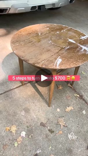 106K views · 1.7K reactions | $7 to $700 EASY Wood Table Restoration and Repair! Beginner Friendly DIY Furniture Flip | The Furniture Doctor | The Furniture Doctor · Original audio Wood Table Restoration, Upcycle Home Decor, Awesome Woodworking Ideas, Diy Furniture Flip, Revamp Furniture, Furniture Flip, Easy Wood, Furniture Repair, Diy House Projects