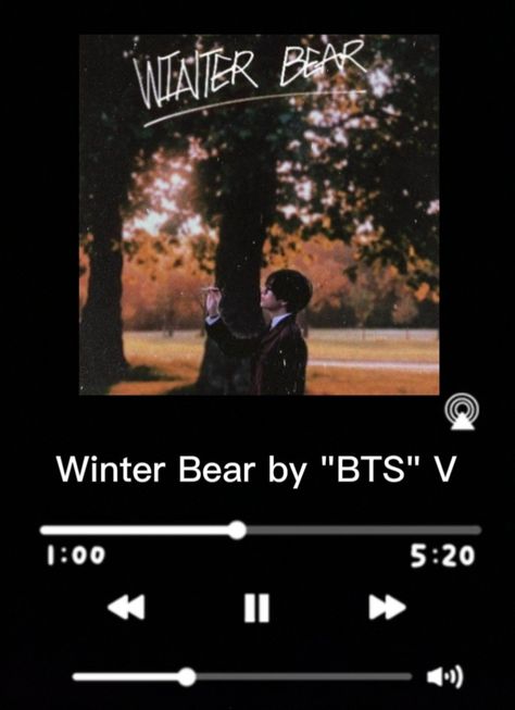 Bts Soundcloud, Winter Bear, Bts V, Bts Wallpaper, Bts, Disney, Purple, Movie Posters, Quick Saves