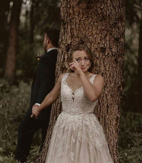 Wedding Portrait Poses, Wedding Dress Organza, Wedding First Look, Aline Wedding Dress, Wedding Picture Poses, Wedding Couple Poses, Wedding Photos Poses, Wedding Dresses Satin, Wedding Dresses Strapless