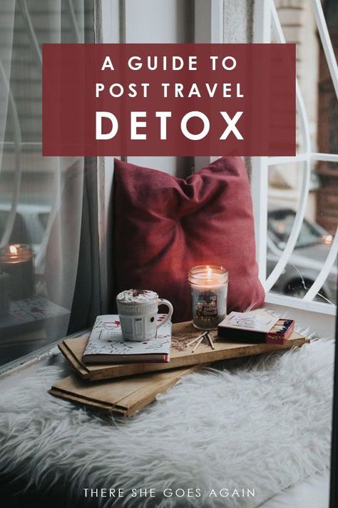 How to detox after a trip! #traveltips Post Travel Reset, Detox After Vacation, Calming Candles, Fat Burning Yoga, Feeling Sluggish, Iced Green Tea, There She Goes, Best Detox, Quick Diy