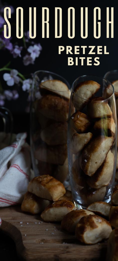 Sourdough Pretzel Bites, Easy Sourdough Recipes, Sourdough Pretzel, Auntie Anne, Sourdough Rye Bread, Sourdough Rye, Pretzel Dough, Auntie Annes, Easy Sourdough