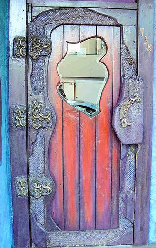 Purple Door, by aka_banan: This door was for anail salon in Victoria, BC. The door opened into a scary stairwell that led to the shop on the second floor. | Flickr - Photo Sharing! Boho Crib, Purple Door, When One Door Closes, Cool Doors, Door Gate, Victoria Bc, Old Door, Old Doors, Unique Doors