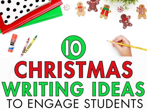 10 Exciting Christmas Writing Prompts and Activities for Kids 1 2nd Grade Christmas Writing, Christmas Writing Prompts First Grade, Christmas Teaching Ideas, Christmas Writing Activities, Christmas Writing Prompts, Holiday Writing, Christmas Teaching, Christmas Writing, Writing Prompts For Kids