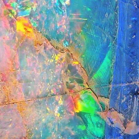 Oh the magic of Opal ✨ "In the metaphysical world, Opal acts as a prism within… Adopt Inspiration, Smart Aesthetic, Sparkle Aesthetic, Shiny Rocks, Crystal Aesthetic, Cosmic Art, Rocks And Gems, Salon Decor, Gems And Minerals