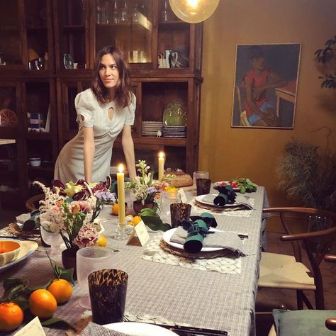 Alexa Chung on Instagram: “Are you hosting Christmas? Are you fearing out? Part 2 of Dream Dinner Party up and ready to view on my YouTube channel. Thank you…” Dinner Party Outfit, Next In Fashion, Dinner Party Dress, Dinner Party Outfits, Hosting Christmas, Party People, Dinner Is Served, Christmas Party Dress, Yes To The Dress