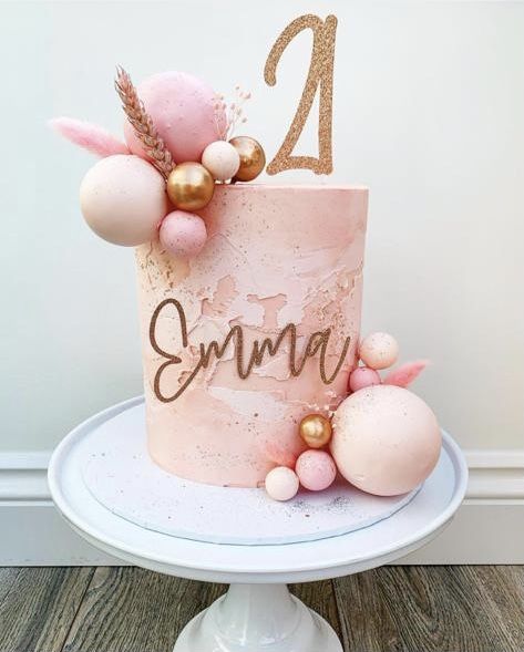 Modern Birthday Cakes, 25th Birthday Cakes, 18th Cake, 21st Cake, Name Cake Topper, 21st Birthday Cakes, Beautiful Cake Designs, Name Cake, New Birthday