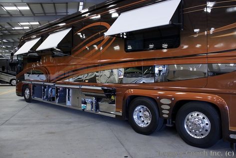 Tour Buses For Sale, Small Private Jets, Prevost Coach, Vintage Motorhome, Bus Motorhome, Airstream Restoration, Cool Rvs, Custom Rv, Motorhome Interior