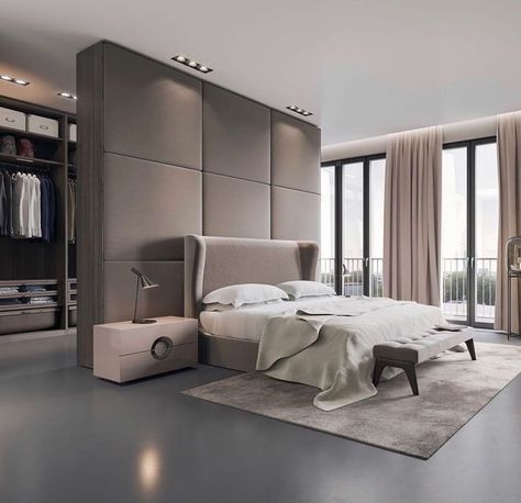 Luxury Closets Design, Modern Luxury Bedroom, Luxury Bedroom Design, Bedroom Closet Design, Luxury Bedroom Master, Bedroom Bed Design, Bedroom Furniture Design, Modern Bedroom Design, Room Design Bedroom