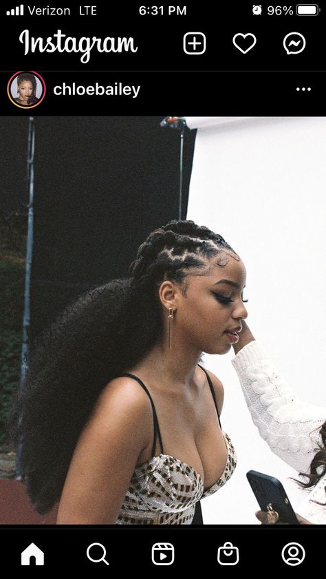 Chole And Halle, Chloe And Halle, Chloe Bailey, Beautiful Dreadlocks, Short Locs Hairstyles, Faux Locs Hairstyles, Dreadlock Styles, Birthday Hair, Dread Hairstyles